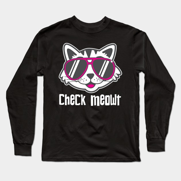 Check Meowt Long Sleeve T-Shirt by DetourShirts